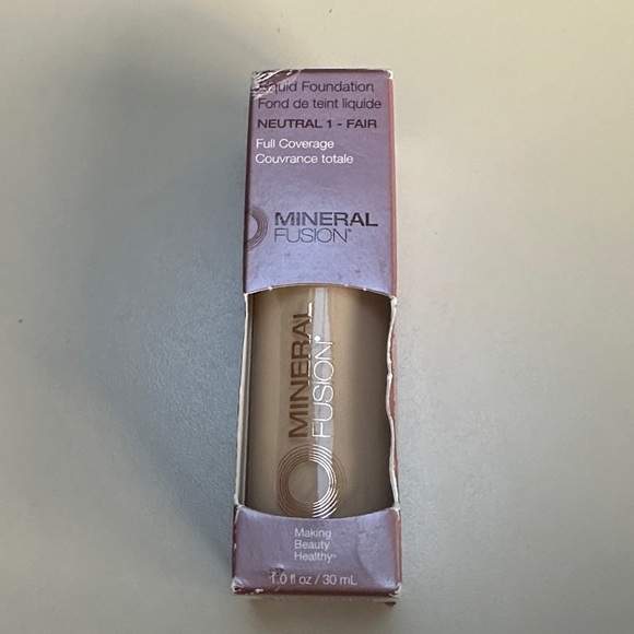 🆕 MINERAL FUSION Liquid Foundation - NEUTRAL 1 - FAIR - Picture 5 of 6